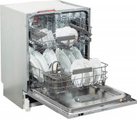 Bauknecht vollintegrierbarer Geschirrspüler OBIC ECOSTAR 5320, EEK: D, ActiveDry – automatisches Türöffnungssystem für perfekt getrocknetes Geschirr, Silberfarben