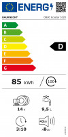 Bauknecht Unterbaugeschirrspüler OBUC Ecostar 5320,...
