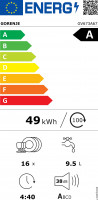 Gorenje vollintegrierbarer Geschirrspüler GV673A67,...