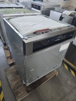 Privileg teilintegrierbarer Geschirrspüler P0B ECO D551 X, EEK: B, Silberfarben, Auto Door – automatisches Türöffnungssystem (abschaltbar)