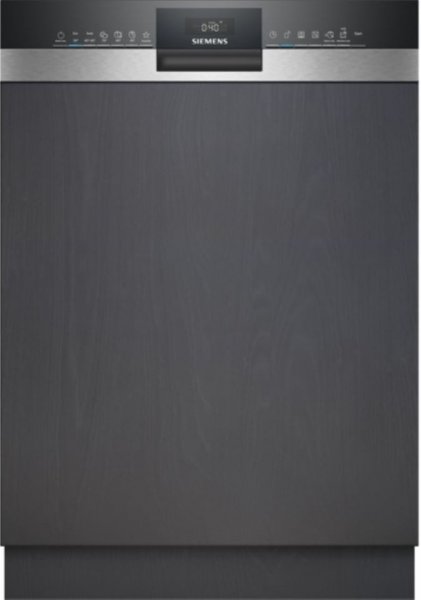 Siemens teilintegrierbarer Geschirrspüler iQ300 SN53ES22CE, EEK: A, Made in Germany, varioSpeed Plus: Geschirr bis zu drei Mal schneller spülen und trocknen., autoOpen dry: die automatische Türöffnung für hoch effiziente Trocknungsergebnisse.