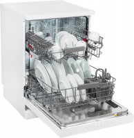 Bauknecht OBFC ECOSTAR 5320 Freistehender Geschirrspüler, EEK: D, Luftschallemission: 43 dB(A), ActiveDry – automatisches Türöffnungssystem für perfekt getrocknetes Geschirr, Weiß