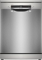 Bosch Standgeschirrspüler Serie 4 SMS4EVI09E Freistehend, EEK: B, Silberfarben, Automatische Türöffnung für Effizienz, flexible Körbe & Schubladen