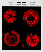 Bauknecht B5V5KMW Freistehender Herd, EEK: A, Weiß, Hydrolyse-Reinigungsfunktion, EEK: A, Garraumvolumen 60 Liter