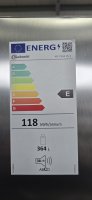 Bauknecht KR 19G4 IN 2 Freistehender Kühlschrank, 364 Liter Volumen, EEK: E, Rauminhalt Gesamt: 364 Liter, Höhe 187, Silberfarben