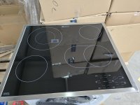 Bauknecht Elektro-Kochfeld CTAR 9642 IN, mit Touch-Control-Steuerung, flacher Edelstahlrahmen, Sensorsteuerung