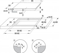 GORENJE ECT 643 BSC Elektrokochfeld (595 mm breit, 4...