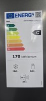 BEKO Kühl-/Gefrierkombination B5RCNA406OHG, Kein manuelles Abtauen mehr dank automatischer Abtauung, EEK: C, Rauminhalt gesamt: 355 Liter