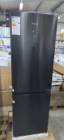 Hisense RB390N4C Kühl/Gefrierkombination, 207 Liter Volumen, EEK: D, NoFrost, 304 Liter Volumen, Schwarz, Außen-Display