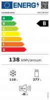 LG GBV22NCB Kühl/Gefrierkombination, EEK: B,...