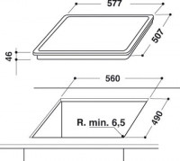 Bauknecht HEKO PYRO 8830S Herdset, Pyrolyse, PowerHeißluft, Pizzafunktion, 3-fach-Teleskopauszug, EEK: A, Schwarz
