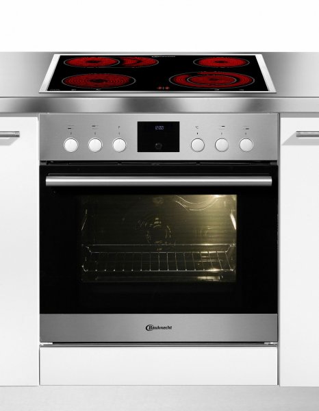 Bauknecht Heko Tango Herdset, EEK: A+, Pyrolyse, Umluft, 2-fach-Teleskopauszug, Multi-Level-Kochen, 2fach Teleskopauszüge