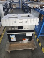 Bauknecht Heko Tango Herdset, EEK: A+, Pyrolyse, Umluft, 2-fach-Teleskopauszug, Multi-Level-Kochen, 2fach Teleskopauszüge