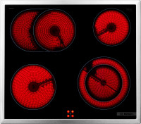 Bosch Elektro-Herd-Set HND231AS62, EEK: A, SCHOTT CERAN, Reinigungssystem: Eco Clean Direct, Teleskopauszug nachrüstbar