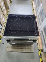 Gorenje Pacific Herd Set Herdset, 77 Liter Volumen, EEK: A, EEK A (A+++ bis D), 12 Beheizungsarten, Silberfarben