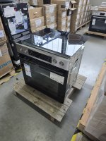 Gorenje Pacific Herd Set Herdset, 77 Liter Volumen, EEK: A, EEK A (A+++ bis D), 12 Beheizungsarten, Silberfarben