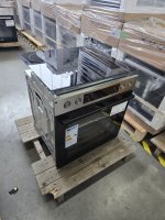 Gorenje Pacific Herd Set Herdset, 77 Liter Volumen, EEK: A, EEK A (A+++ bis D), 12 Beheizungsarten, Silberfarben