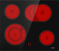 Gorenje Pacific Herd Set Herdset, 77 Liter Volumen, EEK: A, EEK A (A+++ bis D), 12 Beheizungsarten, Schwarz