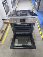 Privileg SET PV510 IN Herdset, 65 Liter Volumen, EEK: A, EEK A (A+++ bis D), 1fach Backauszug: bequemes Platzieren & Rausholen der Speisen, Silberfarben