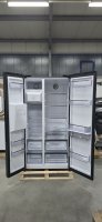 Bauknecht SBS IW E90 Black Side by side Kühlschrank, Rauminhalt gesamt: 578 Liter, EEK: E, Dual Cool Total NoFrost
