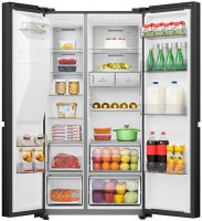 Hisense RS818N4TFC Side by side Kühlschrank, 632...