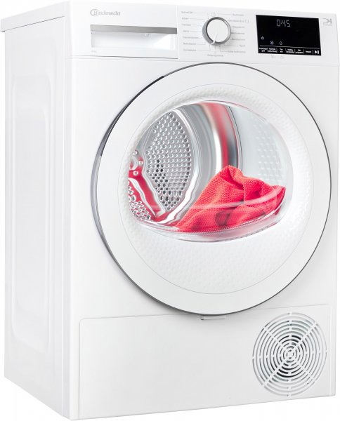 Bauknecht BT 84D WWS Wärmepumpentrockner, EEK: D, Weiß, Precision Dry - Intelligentes Trocknen dank Dynamic Intelligence Technologie