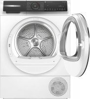 Bosch Wärmepumpentrockner Serie 6 WQH245B40, 9 kg, EEK: C, Weiß, Auto Dry & Smart Dry, Selbstreinigender Kondensator: hält den Kondensator frei von Flusen und sorgt für optimale Energieeffizienz.