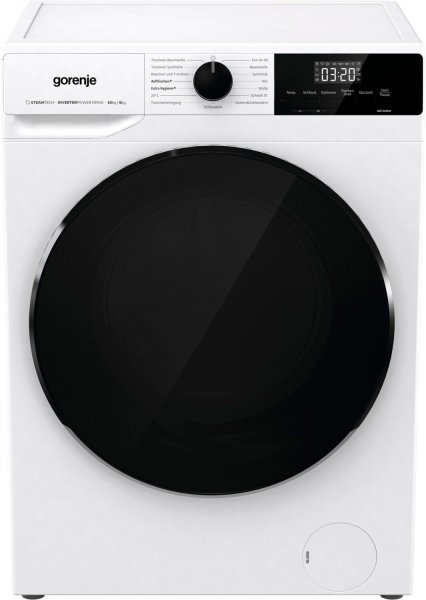 GORENJE WD2A964ADPS/DE Waschtrockner (9 kg / 6 kg, 1400 U/Min.)EEK: A / D, Inverter PowerDrive Motor, SteamTech, Weiß