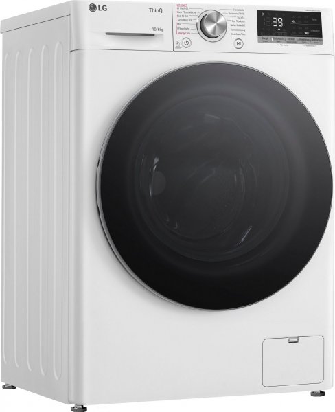 LG Waschtrockner Serie 7 W4WR70X6YB, Schwarz, 10 Kg Waschen und 6 Kg Trocknen, 71 dB(A), 1400 U/min, Steam: Tiefenreinigung mit Dampf, AquaLock® Vollwasserschutz, TurboWash® 360°