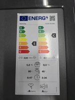 Samsung WD8ETA049BX Waschtrockner, SchaumAktiv-Technologie, AirWash, SchaumAktiv, Schwarz, EEK: C / E, 8 Kg und 5 Kg