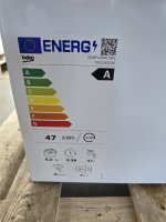 Beko B3WFU58415W1 Waschvollautomat Frontlader, EEK: A, Dank des bürstenlosen Motordesigns bietet der ProSmart™ Inverter Motor, einen geringen Energieverbrauch, Weiß