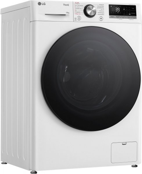 LG Waschmaschine F4WR700YB, EEK: A, Schwarz, AI Wash, ThinQ App inkl. Programm-Download, 10 Kg, 71 dB(A), 1400 U/Min