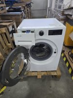 Samsung WW1BDG5B25AEEG Waschvollautomat Frontlader, EEK: A, Digital Inverter Motor, Hygiene‑Dampfprogramm, Weiß