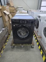 Samsung Waschmaschine WW5000C WW81CGC04AAB/EG, EEK: A, Schwarz, 8 Kg, 1400 U/Min, 72 dB(A), Pflegetrommel, Hygiene-Dampfprogramm