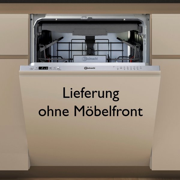 Bauknecht vollintegrierbarer Geschirrspüler B0I D541A S, EEK: C, ActiveDry - automatisches Türöffnungssystem, Besteckschublade – flexibel beladbar, auch mit längeren Besteckteilen