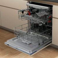 Bauknecht vollintegrierbarer Geschirrspüler B0I D541A S, EEK: C, ActiveDry - automatisches Türöffnungssystem, Besteckschublade – flexibel beladbar, auch mit längeren Besteckteilen