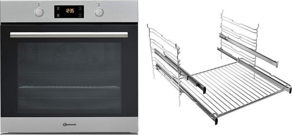 Bauknecht BAR2 KP8V2 IN, A+, mit 9 Beheizungsarten, PowerHeißluft, Maxi Cooking – optimierte Funktion für das Garen großer Fleischstücke