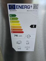 BAUKNECHT Unterbaugeschirrspüler BSUO 3O21 PF X (2), 10 Maßgedecke