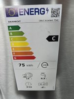 BAUKNECHT Unterbaugeschirrspüler OBUC Ecosilent 7540, 14 Maßgedecke