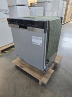 SIEMENS teilintegrierbarer Geschirrspüler iQ300 SN53ES04TE, 13 Maßgedecke, Automatische Türöffnung für Effizienz, flexible Körbe