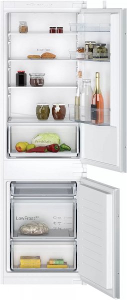 NEFF Einbaukühlgefrierkombination N 30 KI5861SE0, 177,2 cm hoch, 54,1 cm breit, Fresh Safe: Schublade für flexible Lagerung von Obst & Gemüse