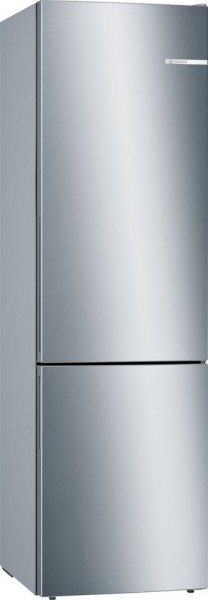 BOSCH Kühl-/Gefrierkombination Serie 6 KGE39AICA, front: inox-antifingerprint/silberfarben