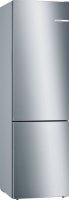 BOSCH Kühl-/Gefrierkombination Serie 6 KGE39AICA, front: inox-antifingerprint/silberfarben