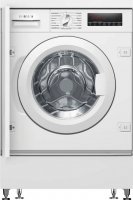 BOSCH Einbauwaschmaschine Serie 8 WIW28443, 8 kg, 1400 U/min, AquaStop, Speed Perfect, Nachlegefunktion, Kurzprogramme