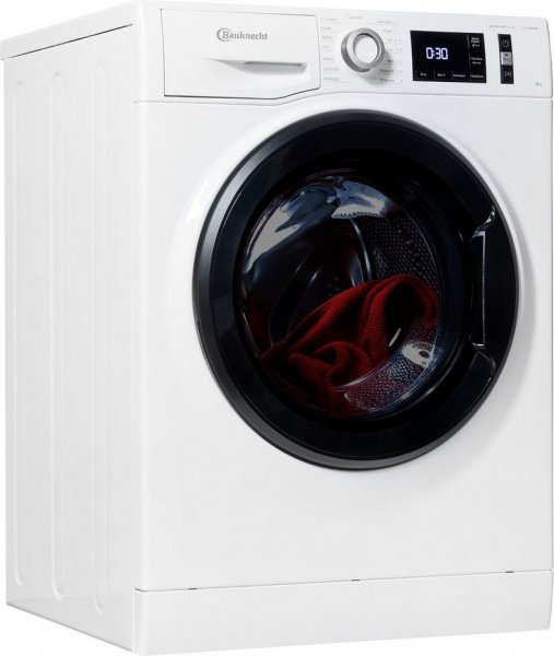 BAUKNECHT Waschmaschine Super Eco 9464 A, 9 kg, 1400 U/min, Active Care – stark gegen Flecken, sanft zur Kleidung, Steam Hygiene mit Antivirus