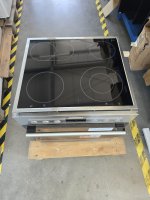 BAUKNECHT Elektro-Herd-Set Heko Tango, mit 2-fach-Teleskopauszug, Pyrolyse-Selbstreinigung, Pizzafunktion – knusprig und köstlich wie frisch aus dem Steinofen