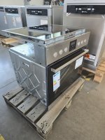 Privileg Elektro-Herd-Set SET PV920 IN, mit 2-fach-Teleskopauszug, Hydrolyse, Bräterzone für mehr Platz, Hydrolyse für einfache Reinigung