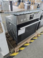 BAUKNECHT Elektro-Herd-Set Heko Swing, mit 2-fach-Teleskopauszug, Hydrolyse, Bräterzone – Zuschaltbare Fläche für großes Koch- und Bratgeschirr