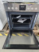 BAUKNECHT Elektro-Herd-Set Heko Swing, mit 2-fach-Teleskopauszug, Hydrolyse, Bräterzone – Zuschaltbare Fläche für großes Koch- und Bratgeschirr