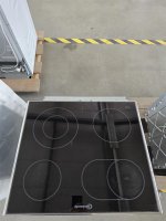 BAUKNECHT Elektro-Herd-Set Heko Swing, mit 2-fach-Teleskopauszug, Hydrolyse, Bräterzone – Zuschaltbare Fläche für großes Koch- und Bratgeschirr